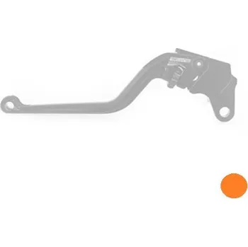 Spojková páčka ACCOSSATO ESR15L CNC machined oranžová ESR15LO-C