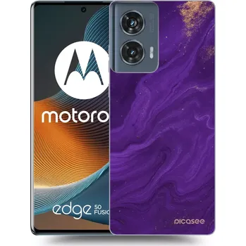 Pouzdro na mobilní telefon Picasee ULTIMATE CASE pro Motorola Edge 50 Fusion - Fialová