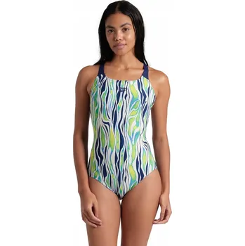 Dámské plavky Dámské jednodílné plavky do bazénu Arena Water Bloom D36