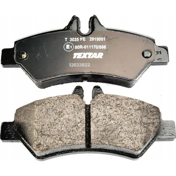 Brzdová destička TEXTAR 2919001 BRZDOVÉ DESTIČKY MERCEDES SPRINTER VW CRAFTER CRAFTER