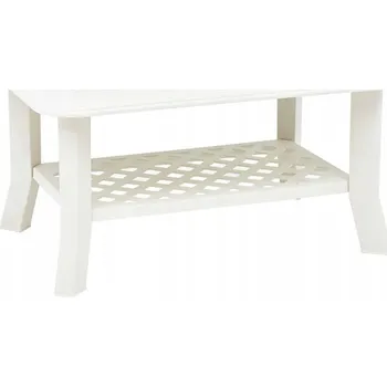 Konferenční stolek Konferenční stolek VidaXL obdélníkový 60 x 90 x 46 cm bílý