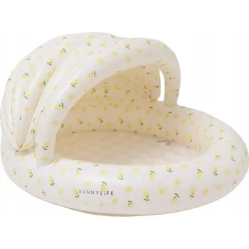 Dětský bazének Sunnylife - Nafukovací bazén PRO DĚTI se stříškou 31 l 120 x 100 x 77 cm
