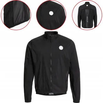 Cyklistická bunda Cyklistická bunda ATTABO Cahayo Jacket Windproof černá M