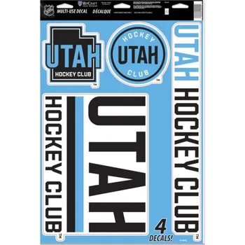 Puk WinCraft Samolepky Multi Utah Hockey 1044294