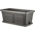 Bama Zahradní velkoobjemový truhlík Legno antracit, 80 x 40 x 35 cm, 80 cm 198633172