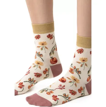 Pánské ponožky Dámské ponožky - Planeta Země 017 BRONZOVÁ MELANŽE 35-37