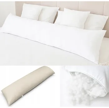 Polštář DLOUHÝ polštář 40x145 pro spaní na BOKU a BŘICHU W1