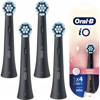 Péče o chrup ORIGINÁLNÍ Hlavice pro kartáčky Oral-B iO Gentle Care Černé 2ks