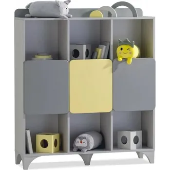 úložný prostor na hračky Skříňka na hračky Raundo - šedá