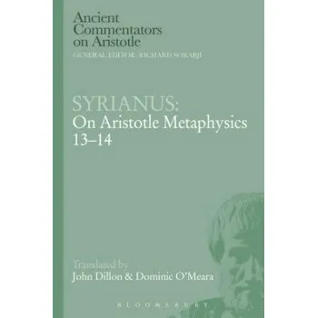 Cizojazyčná kniha Syrianus: On Aristotle Metaphysics 13-14 (Syrianus)(Brožovaná)