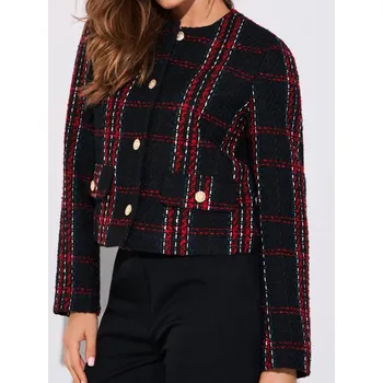Dámské sako Sinsay - Kostkované dámské sako - vícebarevná - 398GY-MLC - 398GY-MLC-M