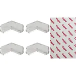 Ochranné rohy na nábytek 4ks průhledné