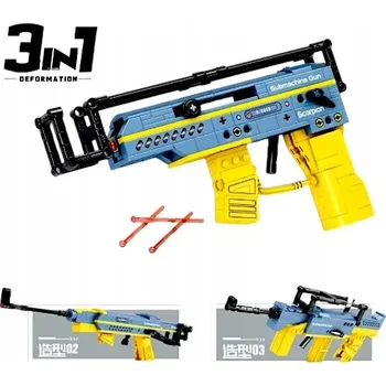 ostatní stavebnice STAVEBNICE 3V1 SAMOPAL 258 KUSŮ