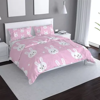 Povlečení Sablio Povlečení Králíčci - 140x220 / 90x70