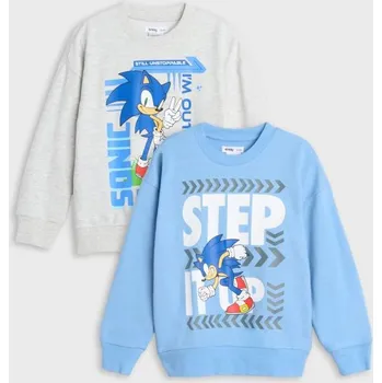 Dětská móda Sinsay - Sada 2 mikin Sonic The Hedgehog - vícebarevná - 308DZ-MLC - 308DZ-MLC-98