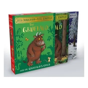 Cizojazyčná kniha The Gruffalo and the Gruffalo's Child Board Book Gift Slipcase (Axel Scheffler)(Brožovaná)