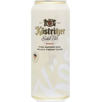 Pivo Köstritzer Edel Pils světlý ležák 0,5 l