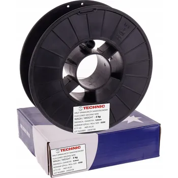 Příslušenství ke svářečce SAMOOCHRANNÝ SVAŘOVACÍ DRÁT TRUBIČKOVÝ 0,8MM 3KG PRO SVAŘOVÁNÍ BEZ PLYNU