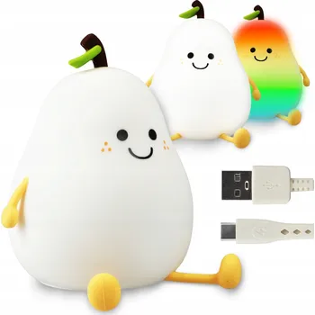 Lampička Noční lampa MARY S bílá