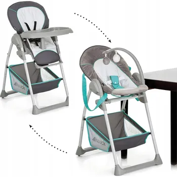 Jídelní židlička Židlička na krmení a hraní Hauck pro kojence a batolata