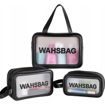 Kosmetická taška Kosmetická taštička SATIS sada bezbarvá