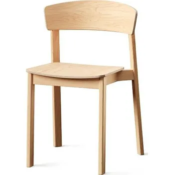 Jídelní židle Dřevěná jídelní židle Nord Fameg z dubu, minimalistická a snadno udržovatelná