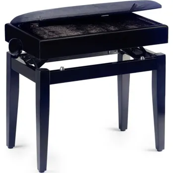 Stagg PB-55 BKM VBK – klavírní stolička s úložným prostorem