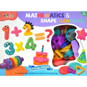 Modelovací hmota MODELOVACÍ HMOTA MODELÍNA ČÍSLICE ZNAKY KREATIVNÍ SADA PRO UČENÍ