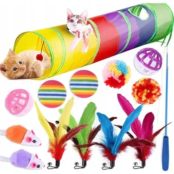 Hračka pro kočku 14dílná interaktivní hračka pro kočky