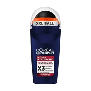 L'Oréal Men Expert Hydra Hyaluronic 72H Anti-Transpirant Roll On Kuličkový deodorant