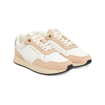 Dámské tenisky Tommy Hilfiger Sneakersy Mix Material Runner FW0FW08950 Écru 41