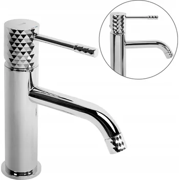 Vodovodní baterie REA UMYVADLOVÁ BATERIE LUNGO DIAMOND CHROM - NÍZKÁ