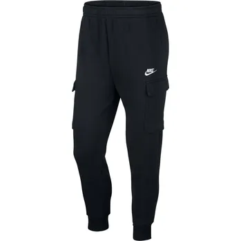 Nike Sportswear Club Fleece Men's Cargo Pants Black/White XS