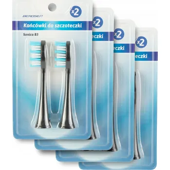 Elektrický zubní kartáček HLAVICE PRO SONICKÝ ZUBNÍ KARTÁČEK BERDSEN B3 8 KS