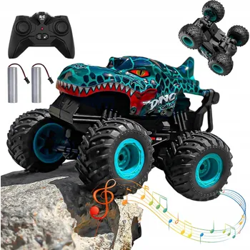 autíčko RC AUTO MONSTER 2.4 GHZ S OTÁČENÍM O 360° A HUDBOU 1:20