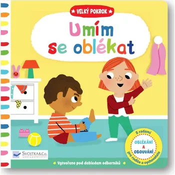 Kniha Velký pokrok Umím se oblékat