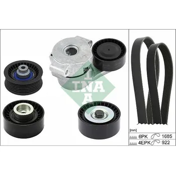 Sada žebrovaných klínových řemenů Schaeffler INA 529 0526 10