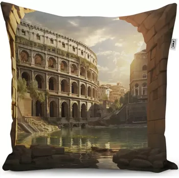 Polštář Sablio Polštář Řím Koloseum Art - 50x50 cm