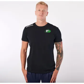 Chlapecké tričko Kappa KAFERS triko Dragon Rugby Jr černá 12Y