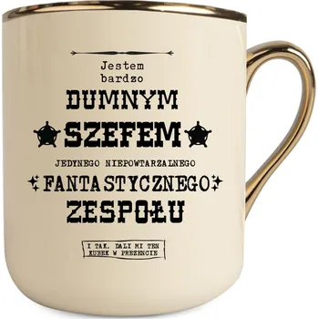 Hrnek WonderGift Dárek pro šéfa, vedoucího, lídra, keramický, 330 ml