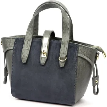 Kabelka Dámská kabelka Luka 24-092 tmavě šedá + doprava zdarma