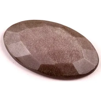 Přírodní kámen Kabošon Broušený Stříbrný Obsidián č.6723 (29x17x5mm)