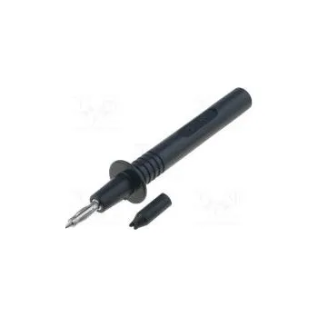 Měřicí kabel Měřicí hrot 36A černá Pr.hrotu 4mm Velikost zdířky 4mm