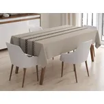 XPOSE® Obdelníkový ubrus WOOD - taupé 120x140 cm, + Prodloužená možnost vrácení zboží do 50 dnů