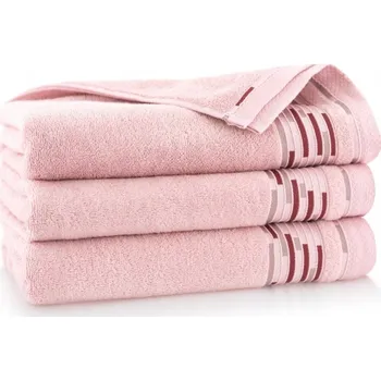 Prostěradlo Froté osuška bavlněná růžová 70x140 cm 450 g/m2 Roger