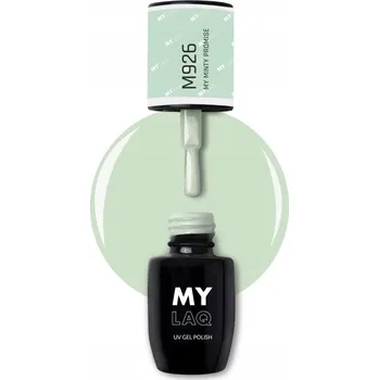 Přípravek na nehty MYLAQ Zelený hybridní lak na nehty My Minty Promise 5 ml