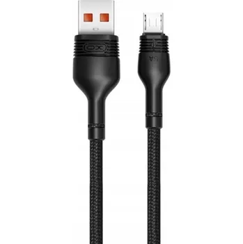 Datový kabel Kabel XO USB - microUSB typ B 1 m černý