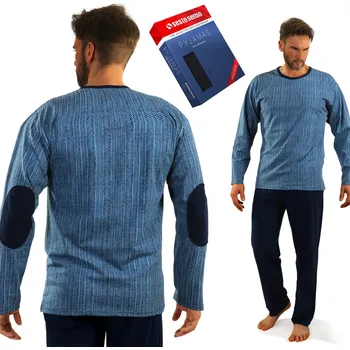 Pánské pyžamo Sesto Senso PÁNSKÉ PYŽAMO s dlouhým rukávem, velikost XL