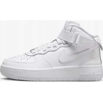 Dámské tenisky R.32 Boty NIKE AIR FORCE 1 MID EASYON pro mládež bílé dámské kotníkové