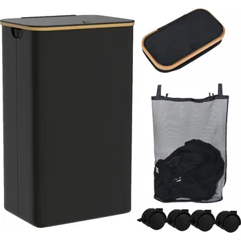 Koš na prádlo Koš do skříňky na prádlo Bedee 110 l černý